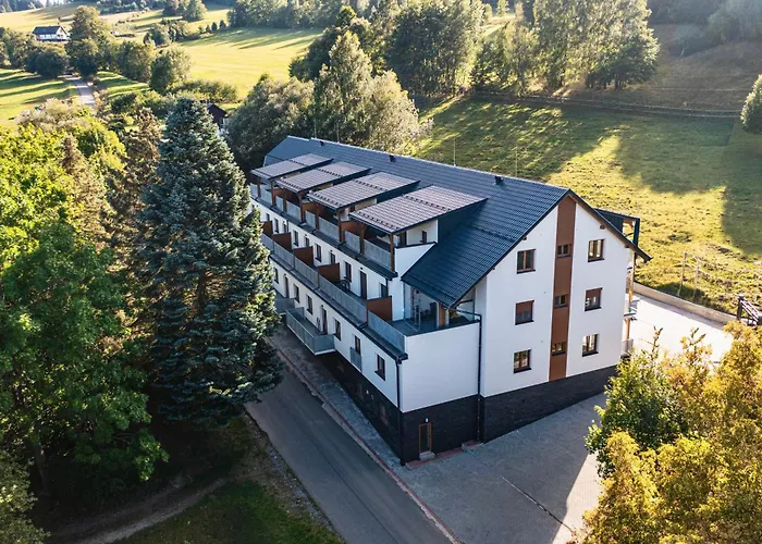 Апартаменты Aura Wellness Врбно-под-Прадедем